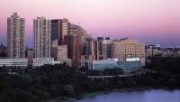 Aerial photo of Columbia campus